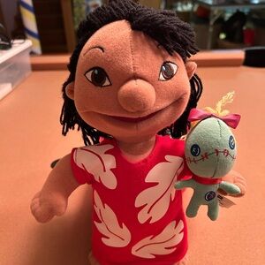 Rare 2002 Disney LILO & Scrump Doll